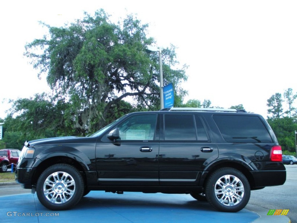 Tuxedo Black Metallic 2011 Ford Expedition Limited Exterior Photo #50319648