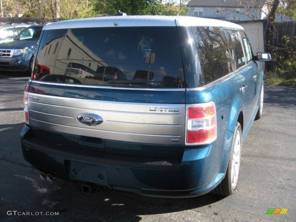 Mediterranean Blue Metallic 2011 Ford Flex SEL AWD Exterior Photo #50319840