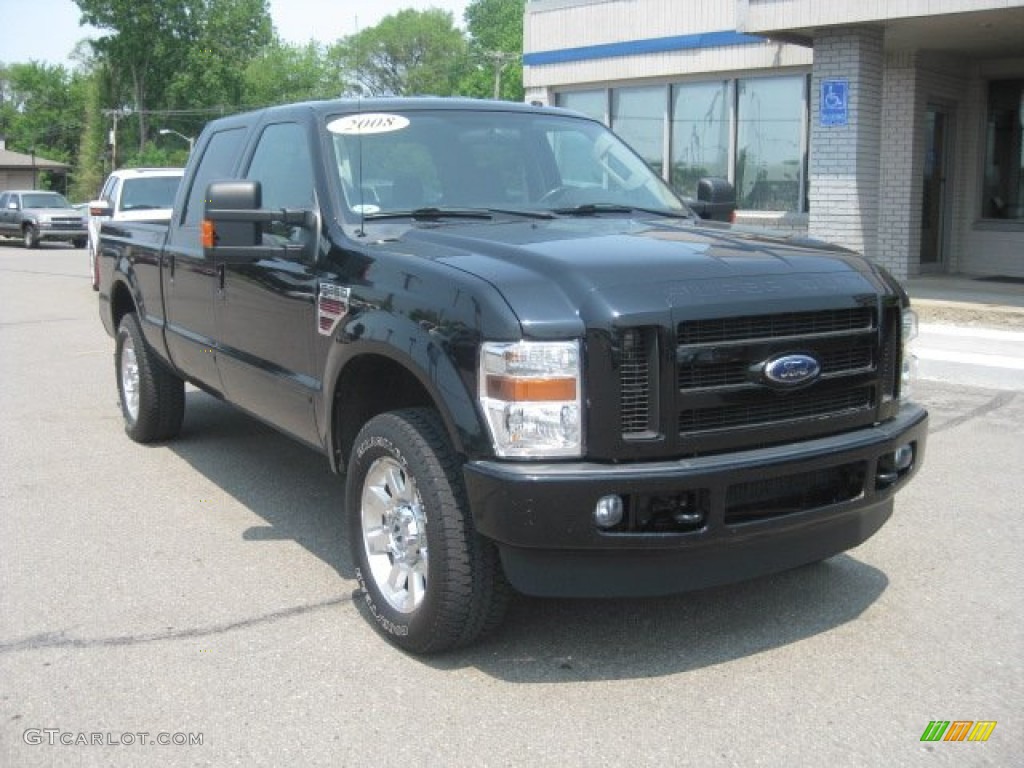 Black Ford F250 Super Duty