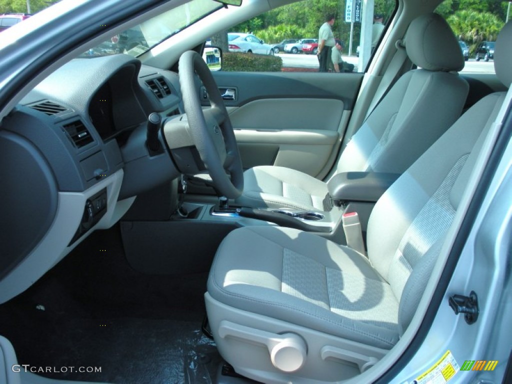 Medium Light Stone Interior 2011 Ford Fusion S Photo #50320119