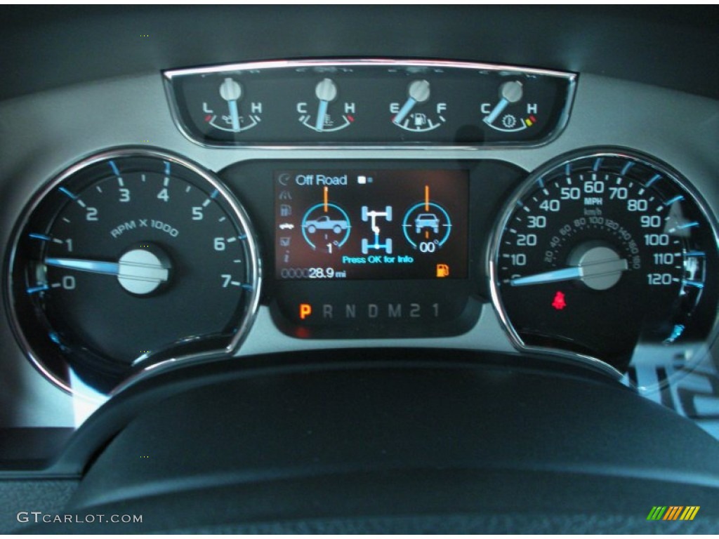 2011 Ford F150 Limited SuperCrew Gauges Photo #50320416
