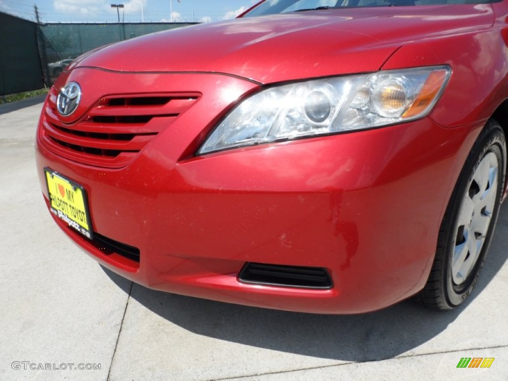 2007 Camry LE - Barcelona Red Metallic / Bisque photo #13