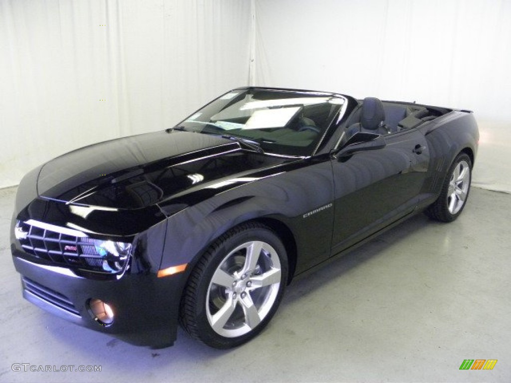 Black 2011 Chevrolet Camaro LT/RS Convertible Exterior Photo #50320659