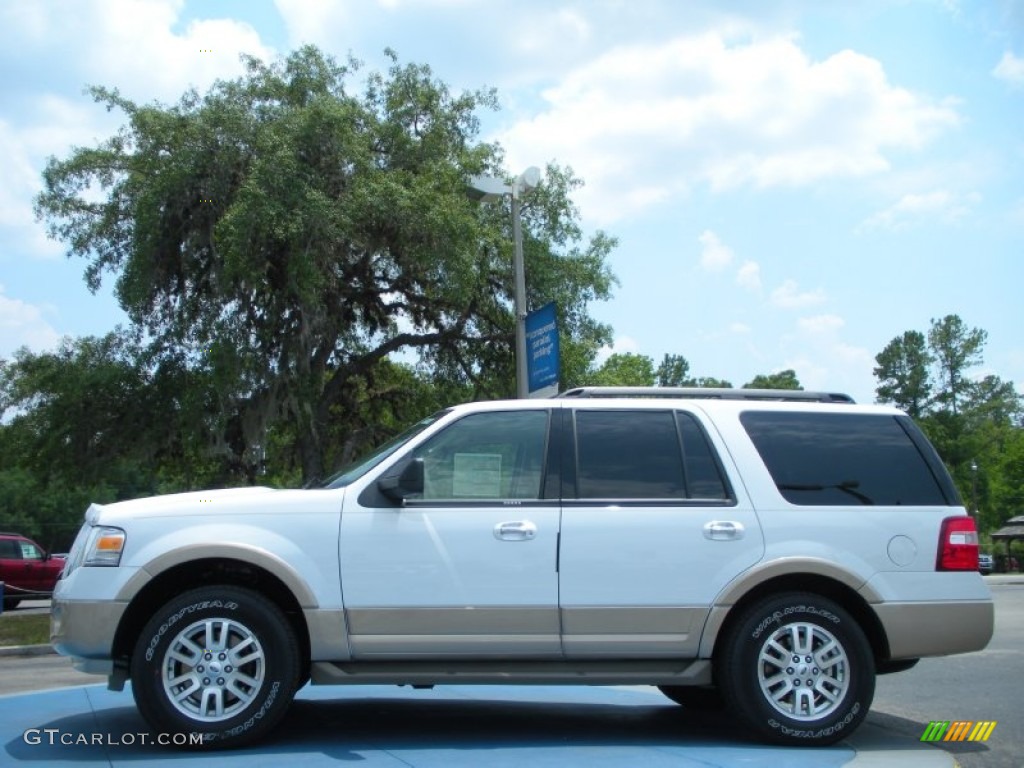 2011 Expedition XLT - Oxford White / Camel photo #2