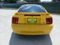 1999 Chrome Yellow Ford Mustang V6 Coupe  photo #4
