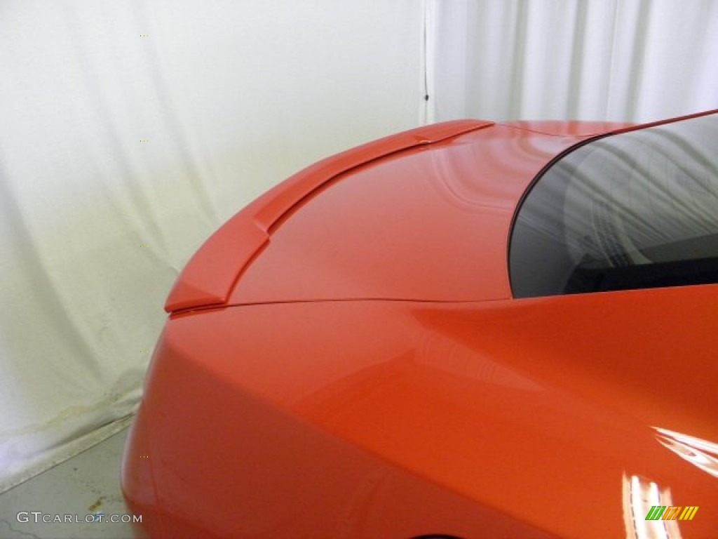 2011 Camaro LT/RS Coupe - Inferno Orange Metallic / Black photo #10