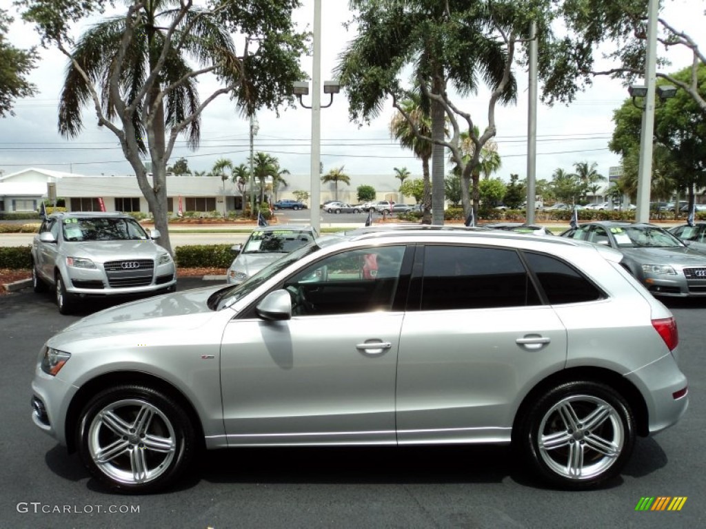 Ice Silver Metallic 2010 Audi Q5 3.2 quattro Exterior Photo #50321379