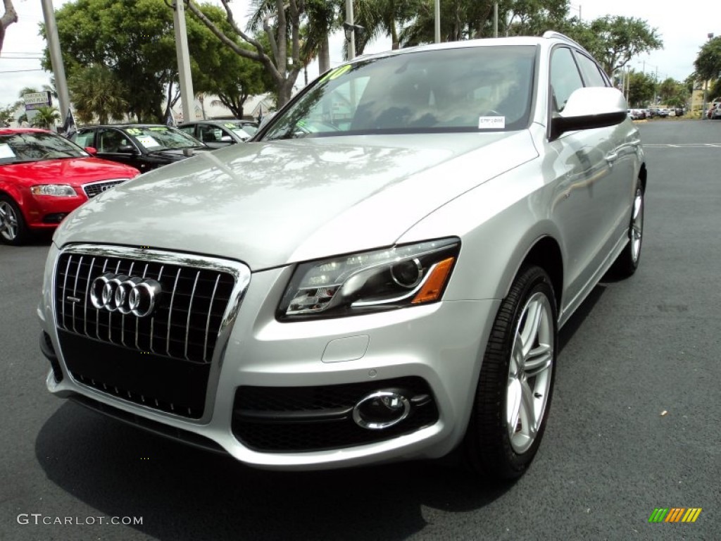 Ice Silver Metallic 2010 Audi Q5 3.2 quattro Exterior Photo #50321412