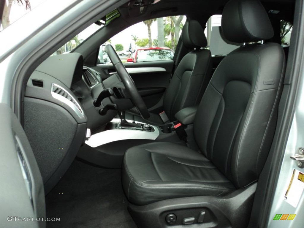 Black Interior 2010 Audi Q5 3.2 quattro Photo #50321475