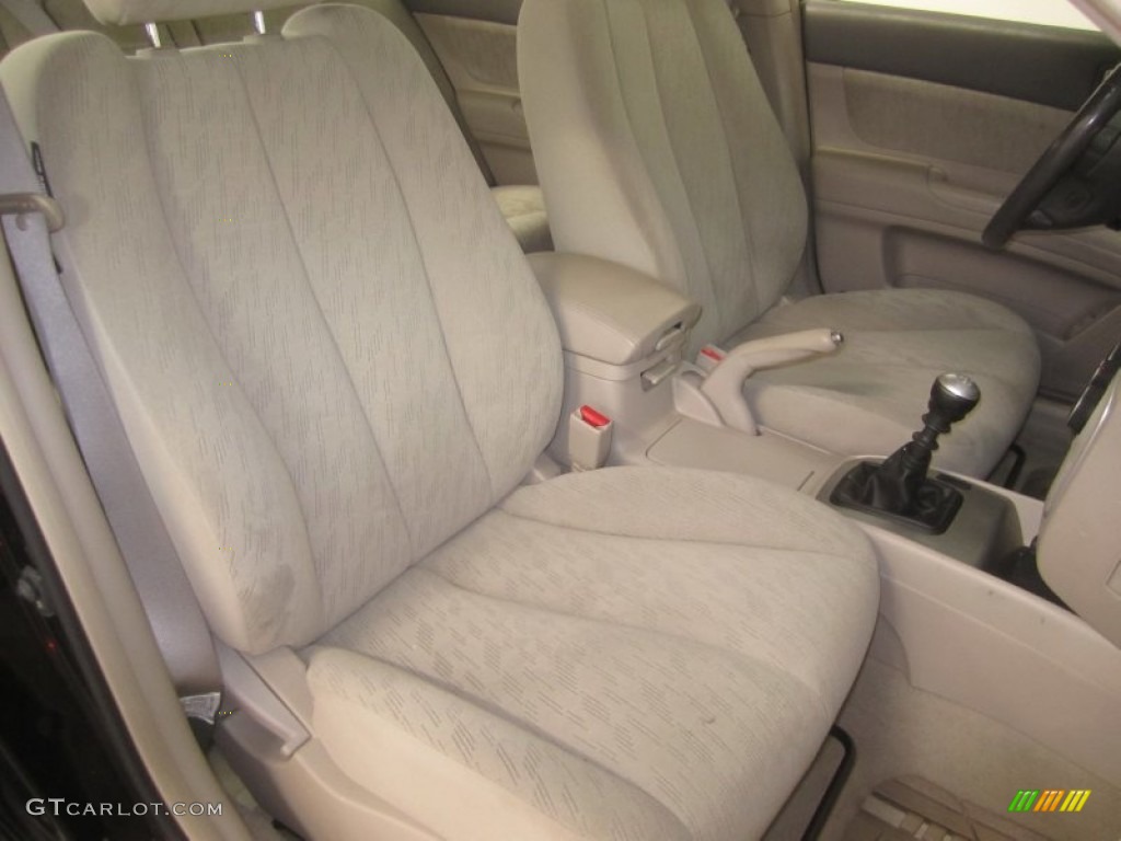 Gray Interior 2006 Hyundai Sonata GL Photo #50321637