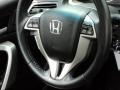 Black 2011 Honda Accord EX-L V6 Coupe Steering Wheel