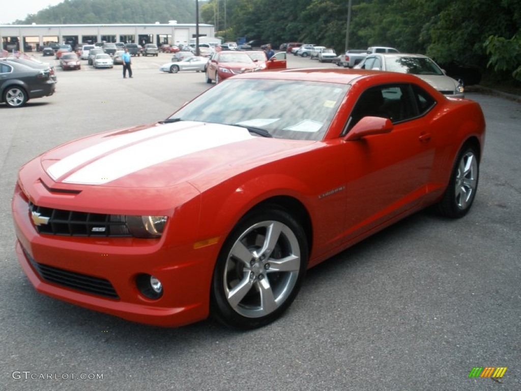 Victory Red 2011 Chevrolet Camaro SS Coupe Exterior Photo #50322291