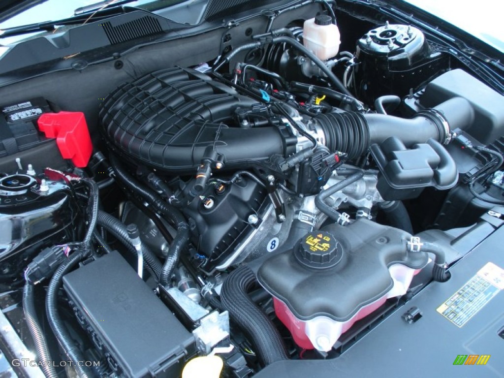 2012 Ford Mustang V6 Coupe 3.7 Liter DOHC 24-Valve Ti-VCT V6 Engine Photo #50322528