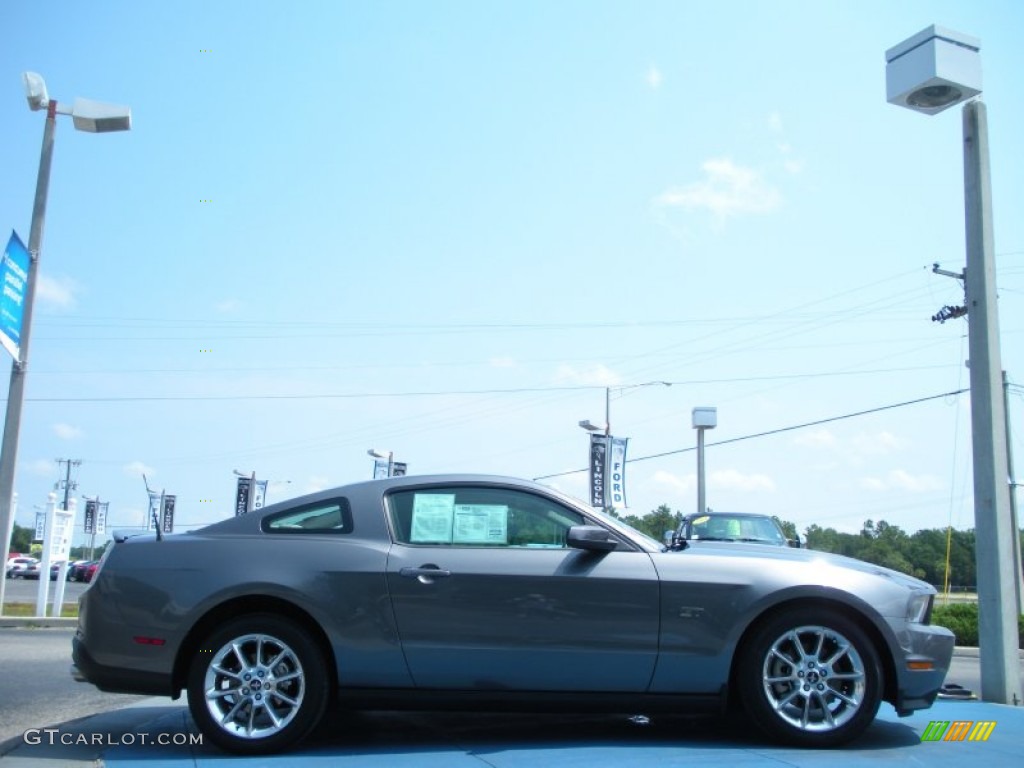 Sterling Grey Metallic 2010 Ford Mustang GT Premium Coupe Exterior Photo #50322843