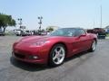 Magnetic Red Metallic 2005 Chevrolet Corvette Coupe Exterior