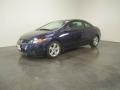 2007 Royal Blue Pearl Honda Civic EX Coupe  photo #1