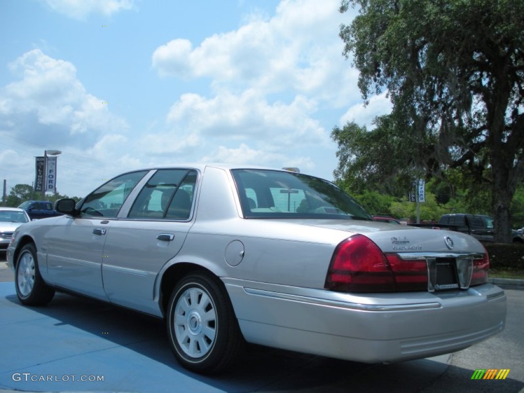 2004 Grand Marquis LS - Silver Birch Metallic / Light Flint photo #3