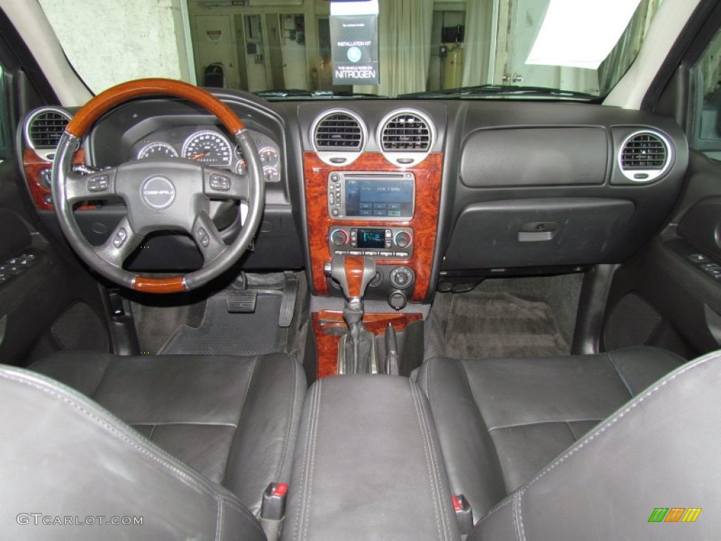 2008 GMC Envoy Denali Ebony Dashboard Photo #50323683