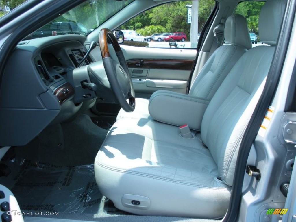 2004 Grand Marquis LS - Silver Birch Metallic / Light Flint photo #12