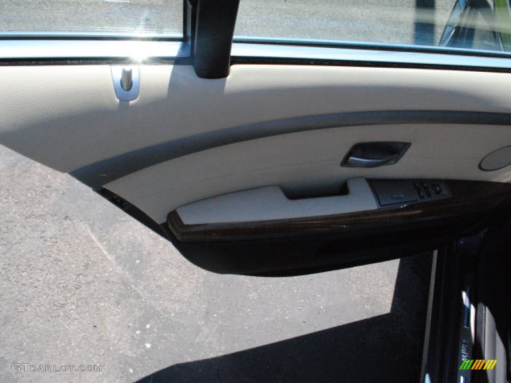 2008 7 Series 750Li Sedan - Michigan Blue Metallic / Cream Beige photo #13