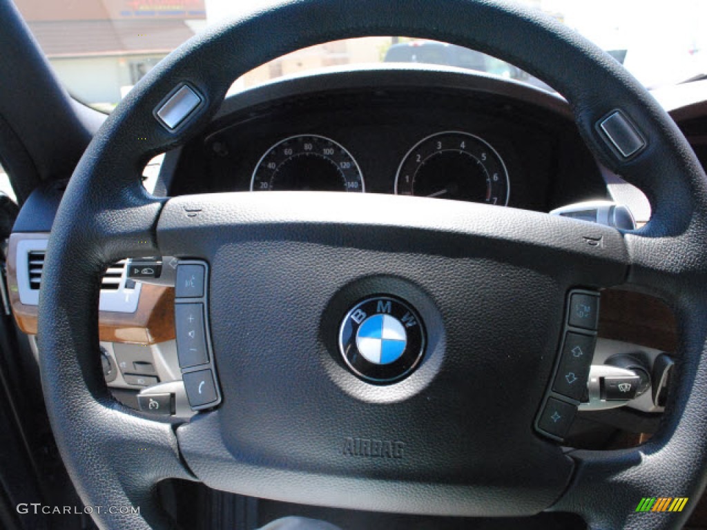 2008 7 Series 750Li Sedan - Michigan Blue Metallic / Cream Beige photo #19