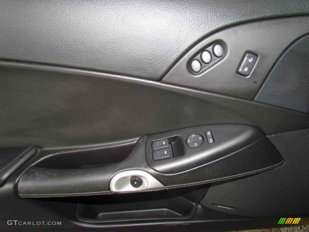 2008 Chevrolet Corvette Convertible Ebony Door Panel Photo #50323947