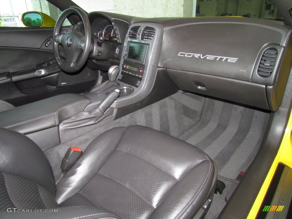 2008 Chevrolet Corvette Convertible Ebony Dashboard Photo #50324022