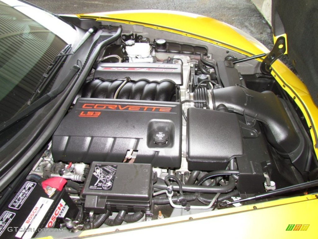 2008 Chevrolet Corvette Convertible 6.2 Liter OHV 16-Valve LS3 V8 Engine Photo #50324037