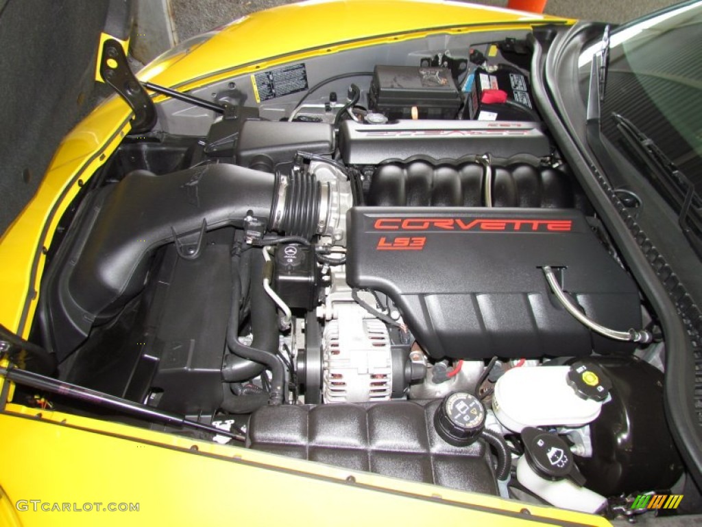 2008 Chevrolet Corvette Convertible 6.2 Liter OHV 16-Valve LS3 V8 Engine Photo #50324051