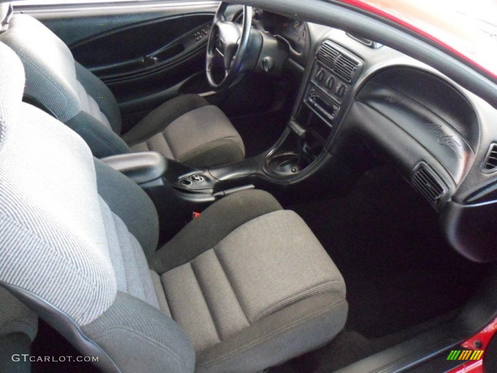 Grey Interior 1994 Ford Mustang GT Boss Shinoda Coupe Photo #50324238