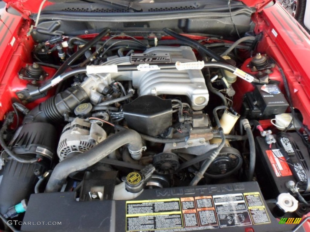 1994 Ford Mustang GT Boss Shinoda Coupe Engine Photos