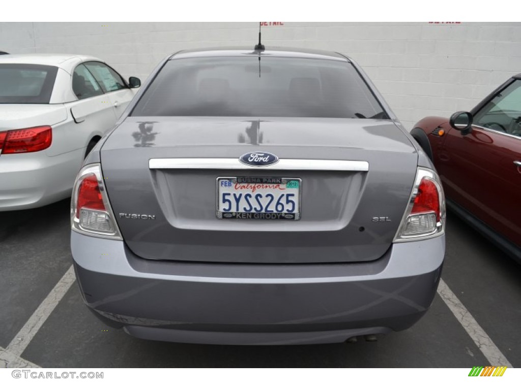2007 Fusion SEL - Tungsten Grey Metallic / Charcoal Black photo #5