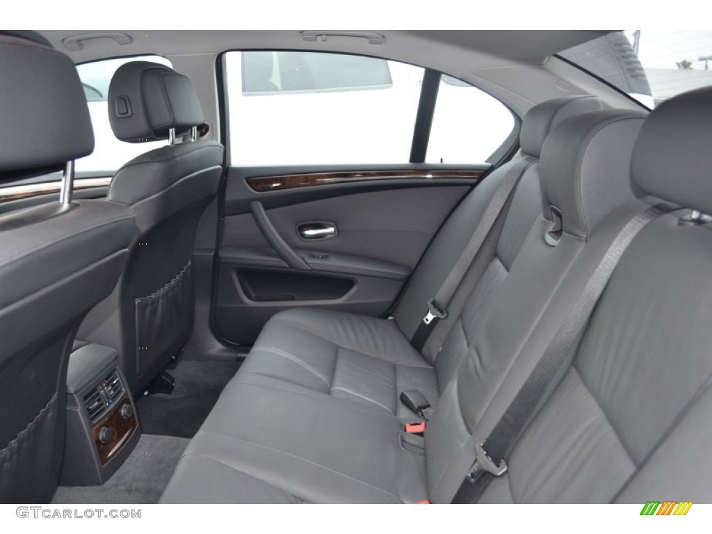 Black Interior 2010 BMW 5 Series 535i Sedan Photo #50326455