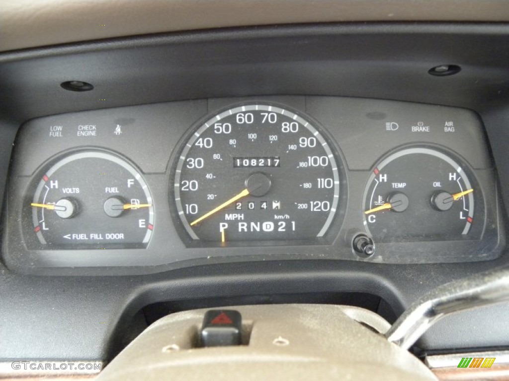 1997 Ford Crown Victoria Standard Crown Victoria Model Gauges Photos