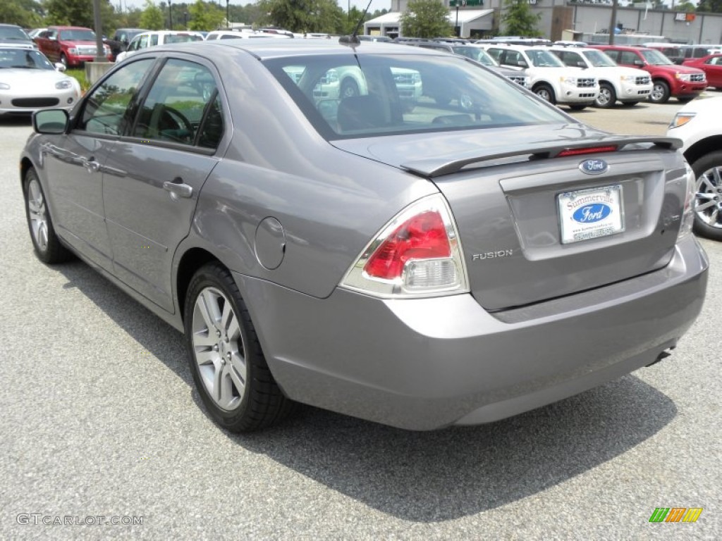 2007 Fusion SE - Tungsten Grey Metallic / Charcoal Black photo #16