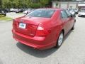 2011 Red Candy Metallic Ford Fusion SE V6  photo #13