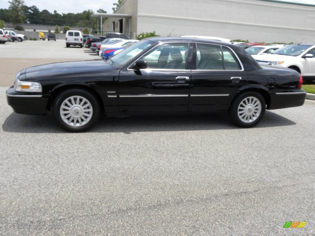 2011 Grand Marquis LS Ultimate Edition - Black / Medium Light Stone photo #2