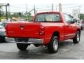 2007 Flame Red Dodge Ram 1500 SLT Regular Cab  photo #13