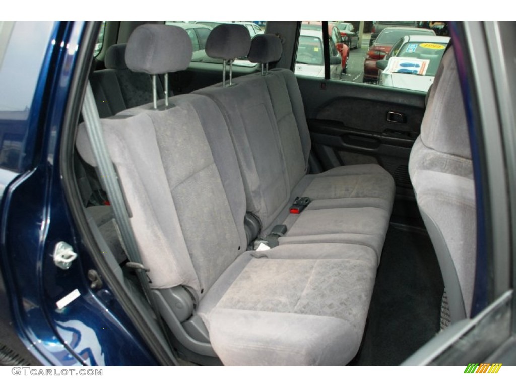 Gray Interior 2004 Honda Pilot LX 4WD Photo #50327907