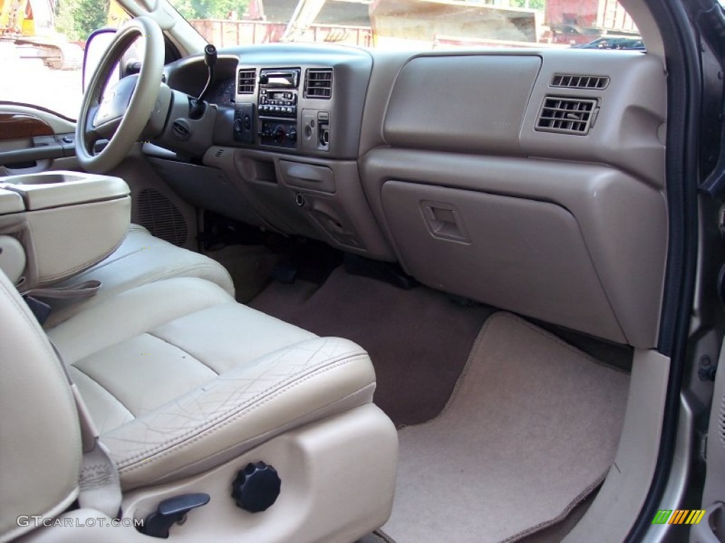 2004 F250 Super Duty FX4 SuperCab 4x4 - Arizona Beige Metallic / Medium Parchment photo #37