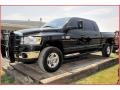 2008 Brilliant Black Crystal Pearl Dodge Ram 2500 SLT Mega Cab 4x4  photo #1