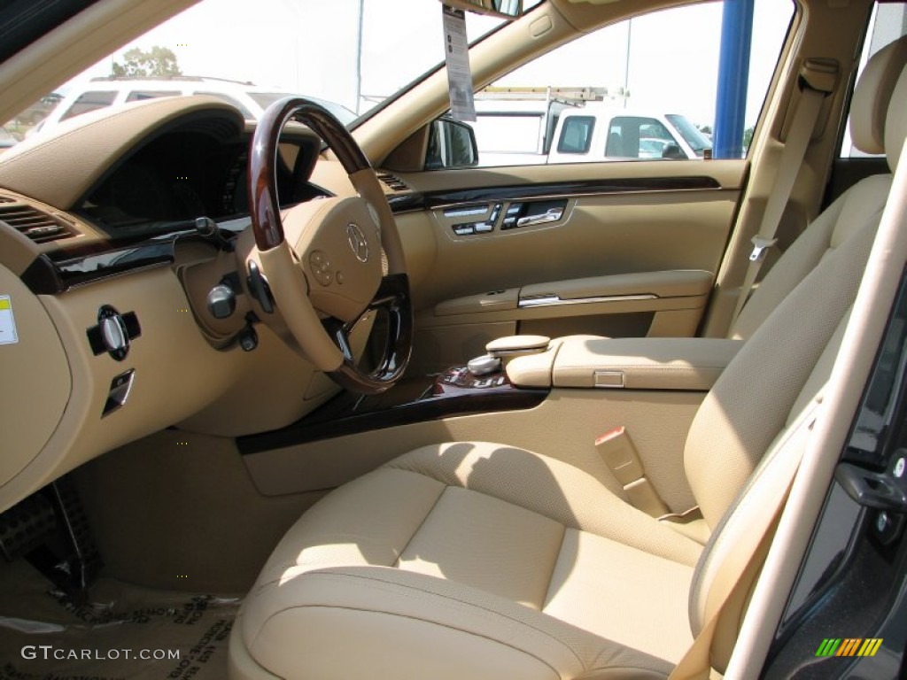 Cashmere/Savanah Interior 2011 Mercedes-Benz S 550 4Matic Sedan Photo #50328606