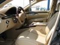 Cashmere/Savanah 2011 Mercedes-Benz S 550 4Matic Sedan Interior Color