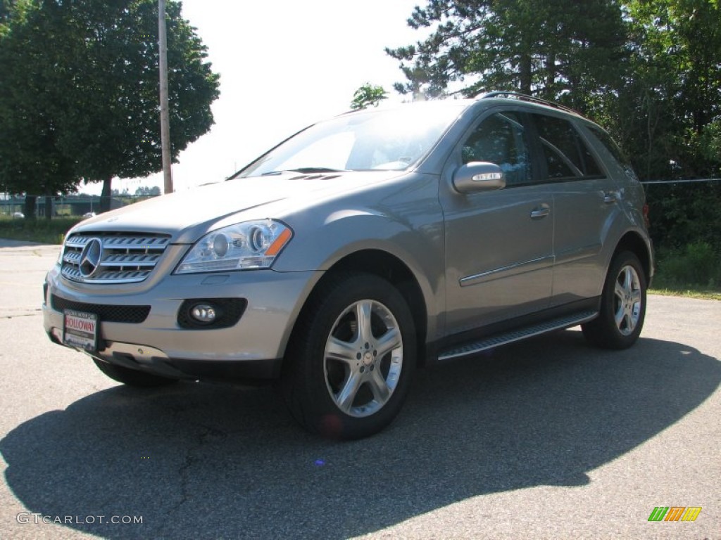 2008 ML 320 CDI 4Matic - Pewter Metallic / Ash Grey photo #1