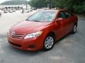 Barcelona Red Metallic - Camry LE Photo No. 7