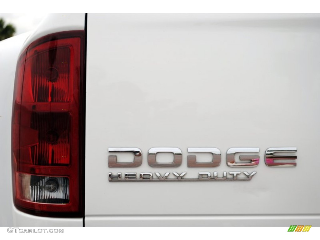 2004 Dodge Ram 3500 SLT Quad Cab 4x4 Dually Marks and Logos Photo #50330822