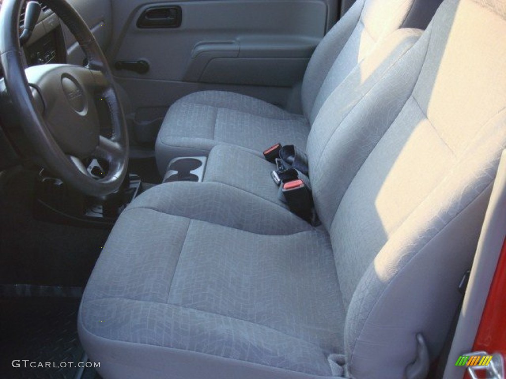 Dark Pewter Interior 2006 GMC Canyon SL Regular Cab Photo #50330840