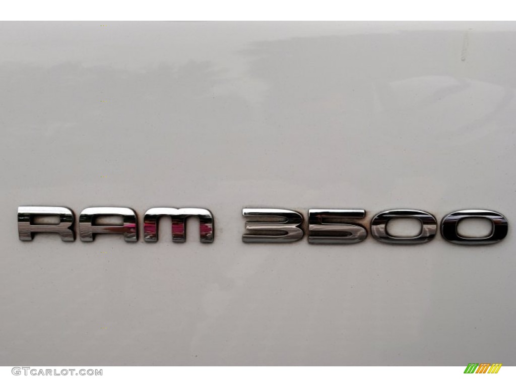 2004 Dodge Ram 3500 SLT Quad Cab 4x4 Dually Marks and Logos Photo #50330912