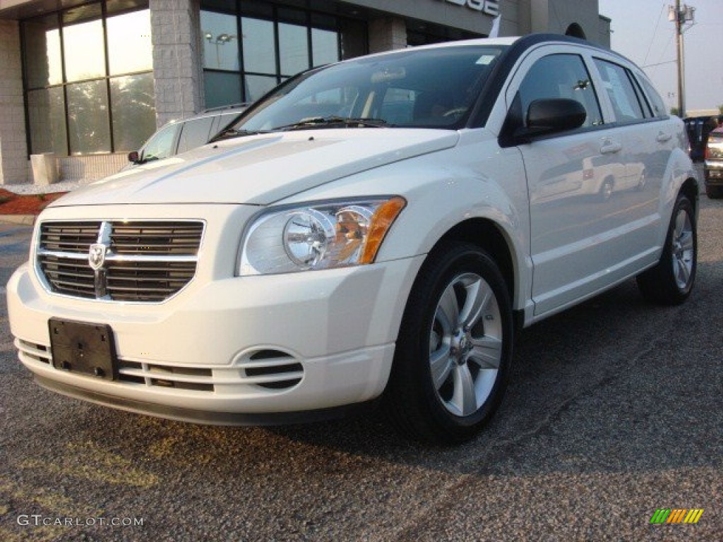 2010 Caliber SXT - Stone White / Dark Slate Gray photo #1