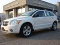 2010 Stone White Dodge Caliber SXT  photo #2